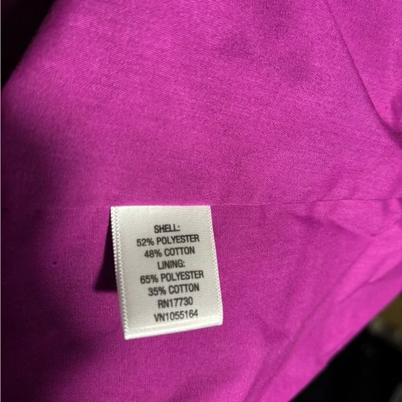 Merona Magenta Layered Blouse - size XL - Picture 8 of 10